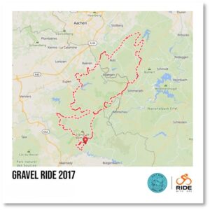 Gravel Ride 2017 – route & stemcap