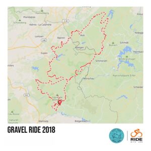 Gravel Ride 2018 – route & stemcap