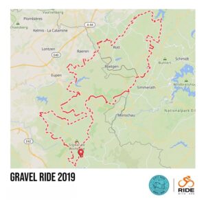 Gravel Ride 2019 – route & stemcap