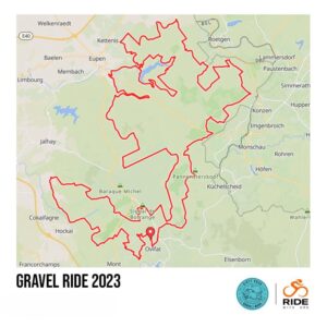 Gravel Ride 2023 – route & stemcap